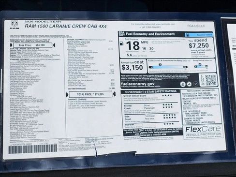 New 2026 RAM 1500 Laramie w/ Night Edition image 16