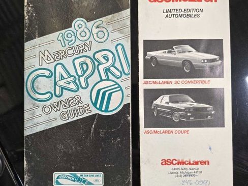 Used 1986 Mercury Capri image 11