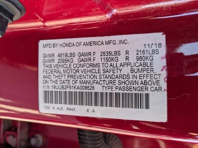 Used 2019 Acura TLX w/ Technology & A-SPEC Package FWD image 26