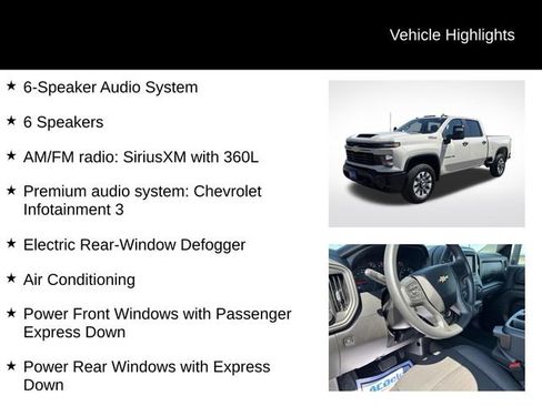 Used 2026 Chevrolet Silverado 2500 Custom w/ Custom Value Package AWD/4WD image 15