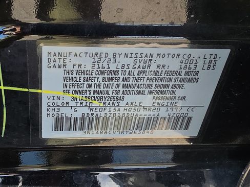 Used 2024 Nissan Sentra SV FWD image 30
