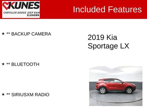 Used 2019 Kia Sportage LX AWD/4WD image 2
