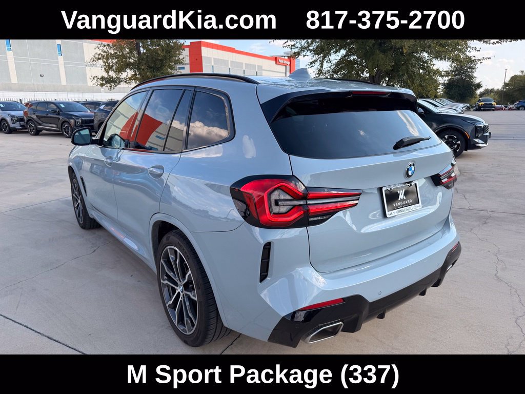 Used 2022 BMW X3 xDrive30i w/ M Sport Package 2 AWD/4WD image 2