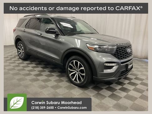 Used 2022 Ford Explorer ST-Line w/ Class IV Trailer Tow Package AWD/4WD image 1