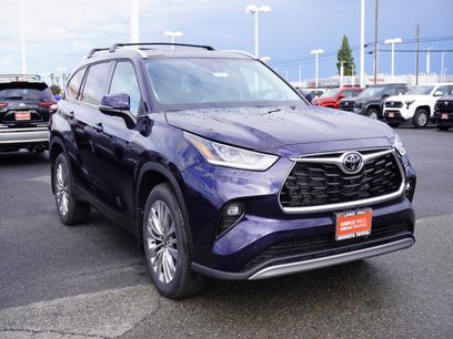 New 2026 Toyota Highlander Platinum