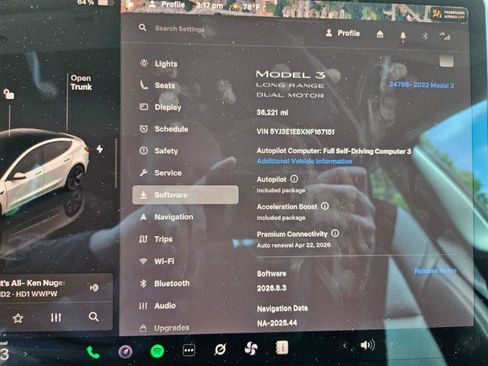 Used 2022 Tesla Model 3 Long Range AWD/4WD image 2