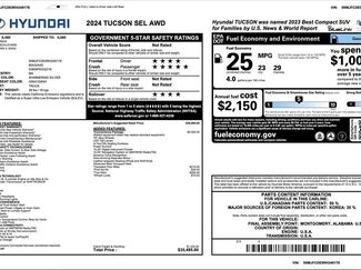 Used 2024 Hyundai Tucson SEL w/ Convenience Package AWD/4WD video 2