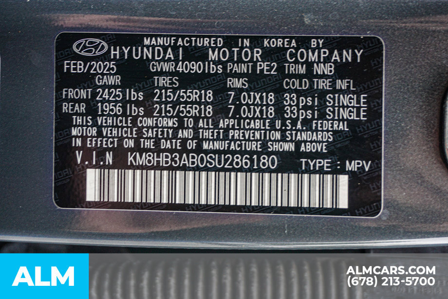 Used 2025 Hyundai Kona SEL FWD image 56