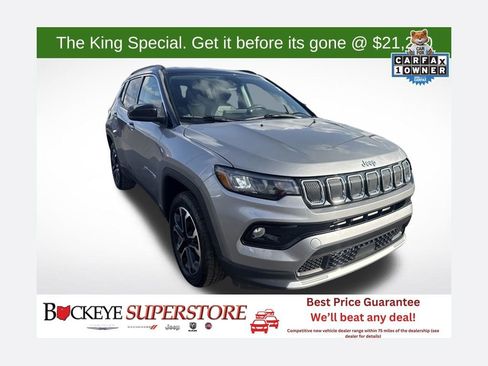 Certified 2022 Jeep Compass Limited image 1