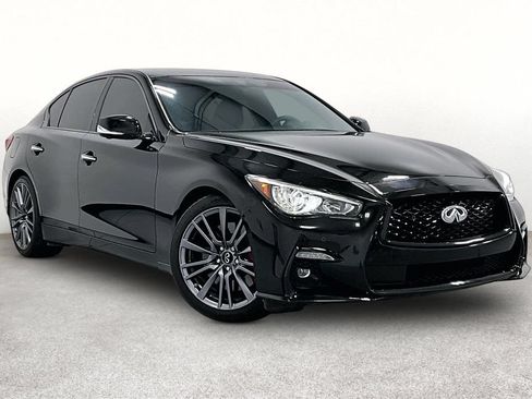 Used 2023 INFINITI Q50 Red Sport 400 RWD image 1