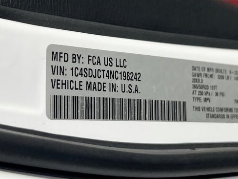 Used 2022 Dodge Durango R/T w/ Blacktop Package image 33