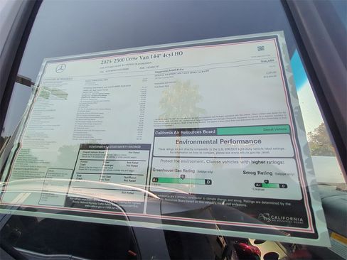 New 2025 Mercedes-Benz Sprinter 2500 image 16