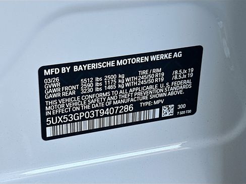 New 2026 BMW X3 xDrive30 image 26