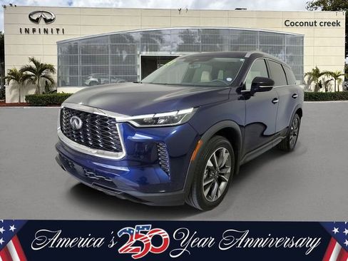 Certified 2023 INFINITI QX60 Luxe w/ Performance Audio Package FWD image 3