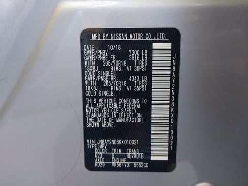 Used 2019 Nissan Armada SV w/ Driver Package image 33