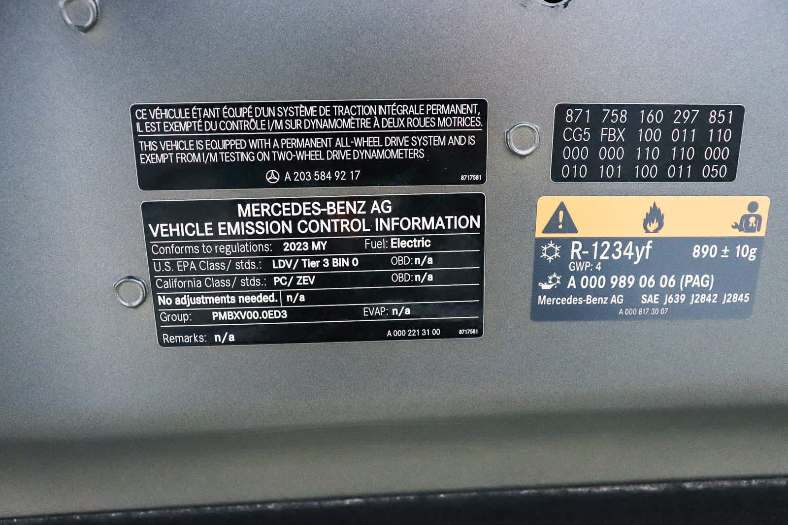 Certified 2023 Mercedes-Benz EQS AMG 4MATIC image 29