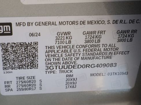 Certified 2024 GMC Sierra 1500 SLT w/ SLT Premium Plus Package AWD/4WD image 34