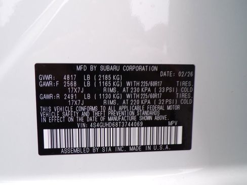 New 2026 Subaru Crosstrek 2.0i Premium AWD/4WD image 28