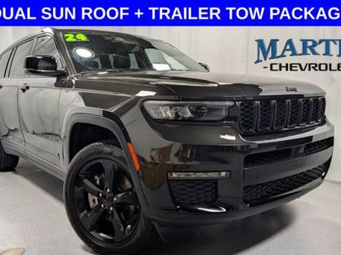 Used 2024 Jeep Grand Cherokee L Limited w/ Black Appearance Package AWD/4WD image 1