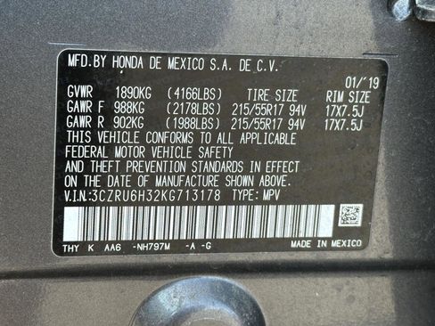 Used 2019 Honda HR-V LX image 15