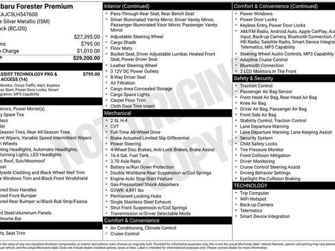 Used 2020 Subaru Forester Premium image 39