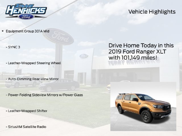 Used 2019 Ford Ranger XLT w/ Equipment Group 301A Mid AWD/4WD image 4