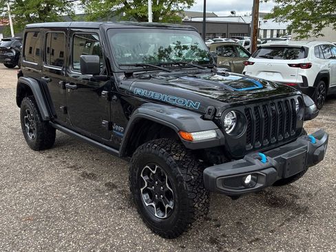 Used 2021 Jeep Wrangler Unlimited Rubicon 4xe AWD/4WD image 1