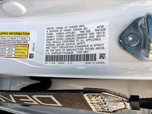 New 2026 Honda CR-V EX-L image 19