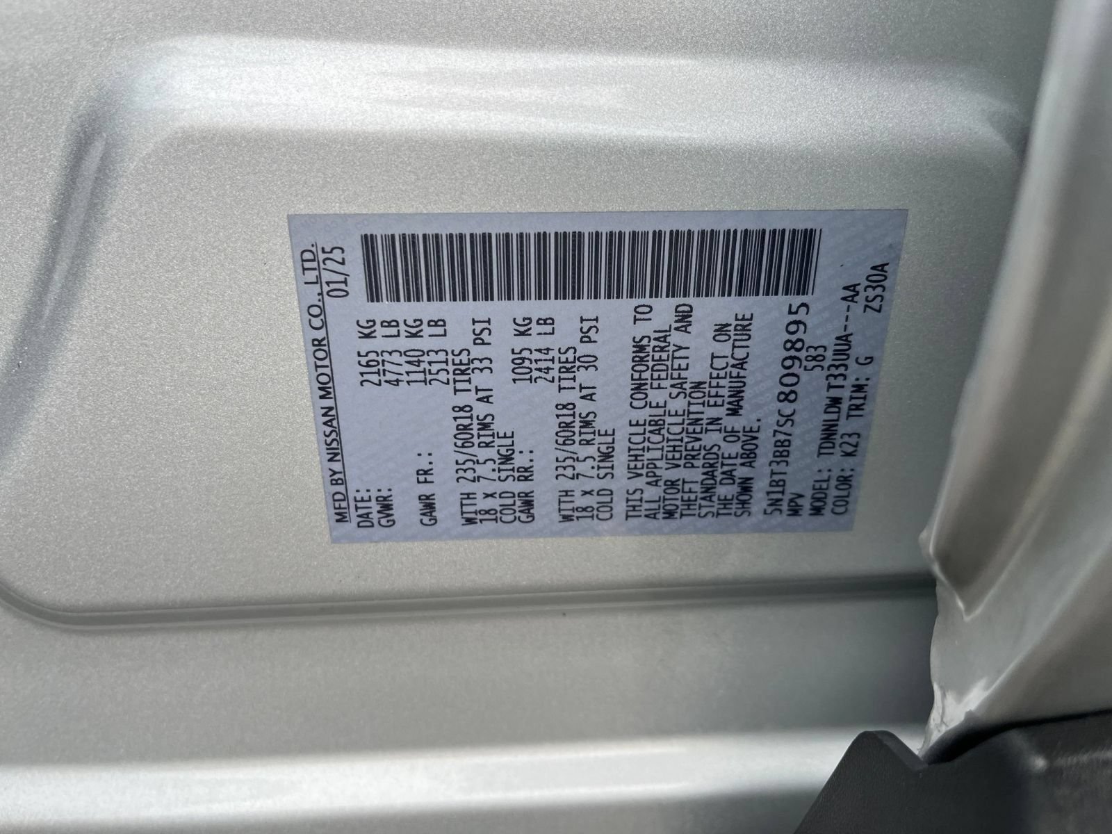 Used 2025 Nissan Rogue SV AWD/4WD image 34