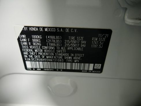 Used 2022 Honda HR-V EX image 19