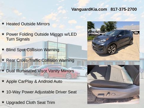 Used 2021 Kia Sportage LX w/ LX Fwd Popular Package image 12