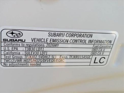 New 2026 Subaru Crosstrek 2.5i Sport w/ Crosstrek Mirror Package image 17