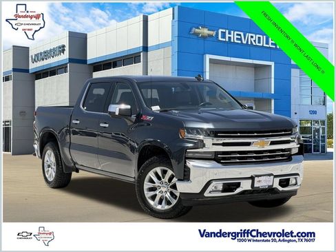 Certified 2021 Chevrolet Silverado 1500 LTZ w/ Z71 Off-Road Package AWD/4WD image 1