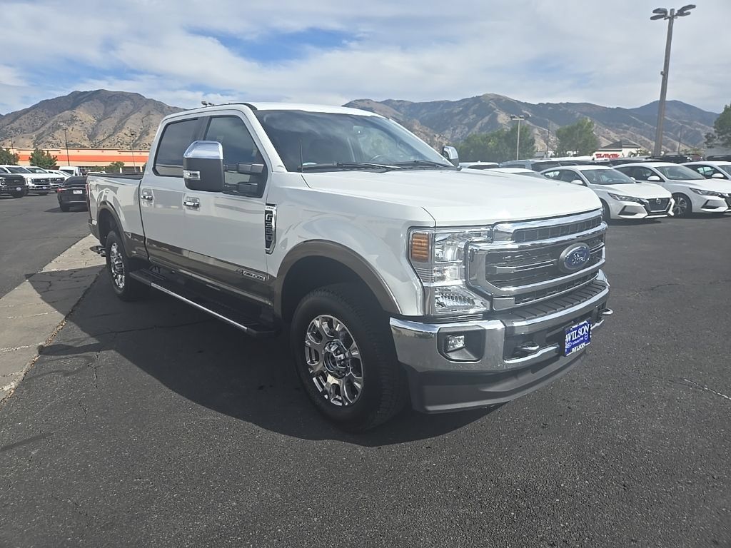 Used 2021 Ford F350 Lariat w/ Chrome Package AWD/4WD image 3