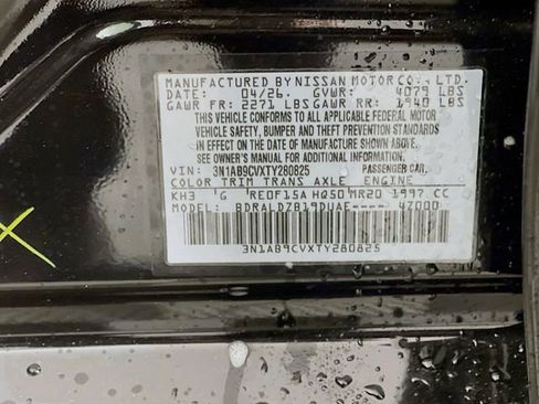 New 2026 Nissan Sentra SV FWD image 20