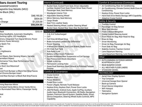 Used 2023 Subaru Ascent Touring image 7