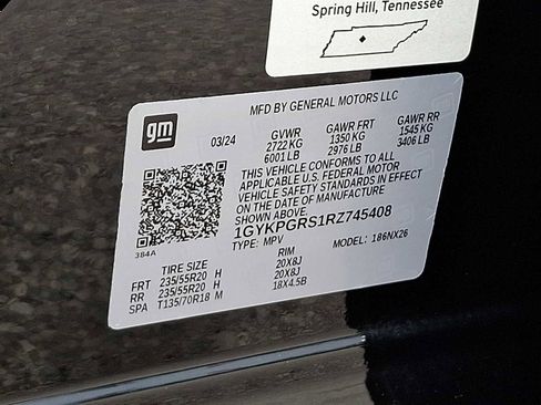 Certified 2024 Cadillac XT6 Sport w/ Technology Package AWD/4WD image 26