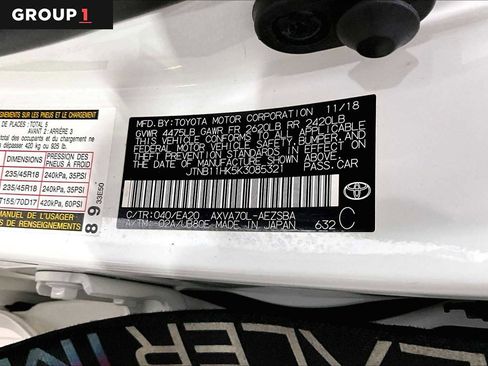 Certified 2019 Toyota Camry SE image 36