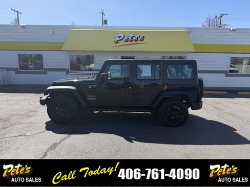 Used 2017 Jeep Wrangler Unlimited Sport w/ Dual Top Group AWD/4WD image 1