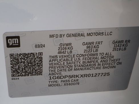 Certified 2024 Cadillac CT5 Sport w/ Climate Package image 26