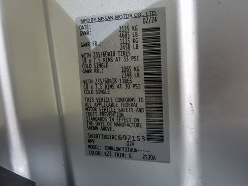 Used 2024 Nissan Rogue SV image 30