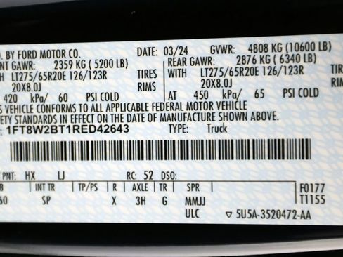 Used 2024 Ford F250 King Ranch w/ FX4 Off-Road Package AWD/4WD image 60