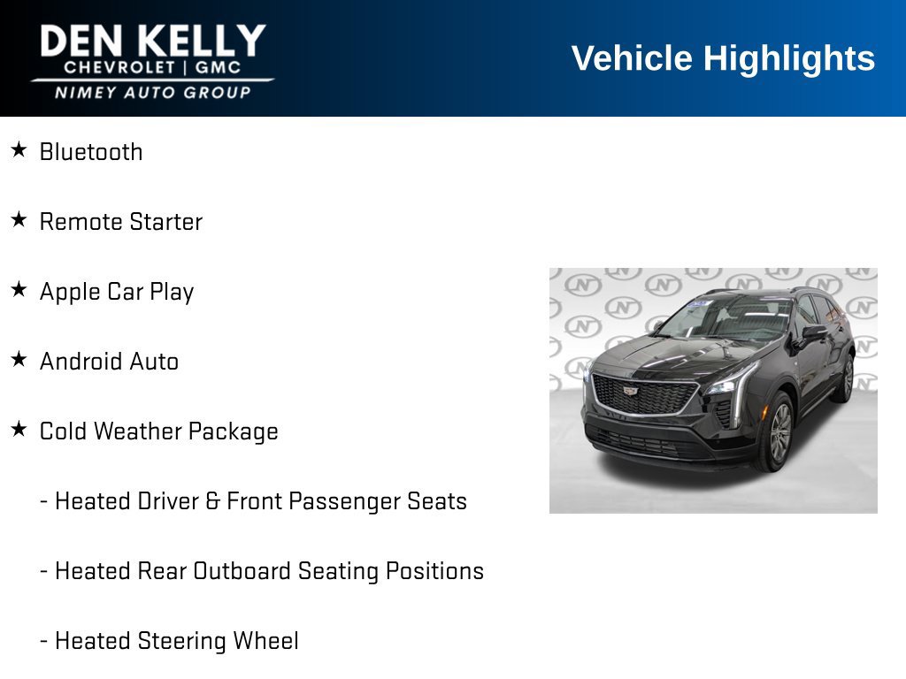 Used 2022 Cadillac XT4 Sport w/ Enhanced Visibility Package AWD/4WD image 10