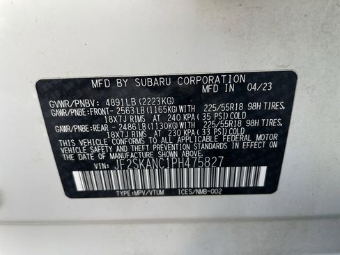Certified 2023 Subaru Forester Limited image 24