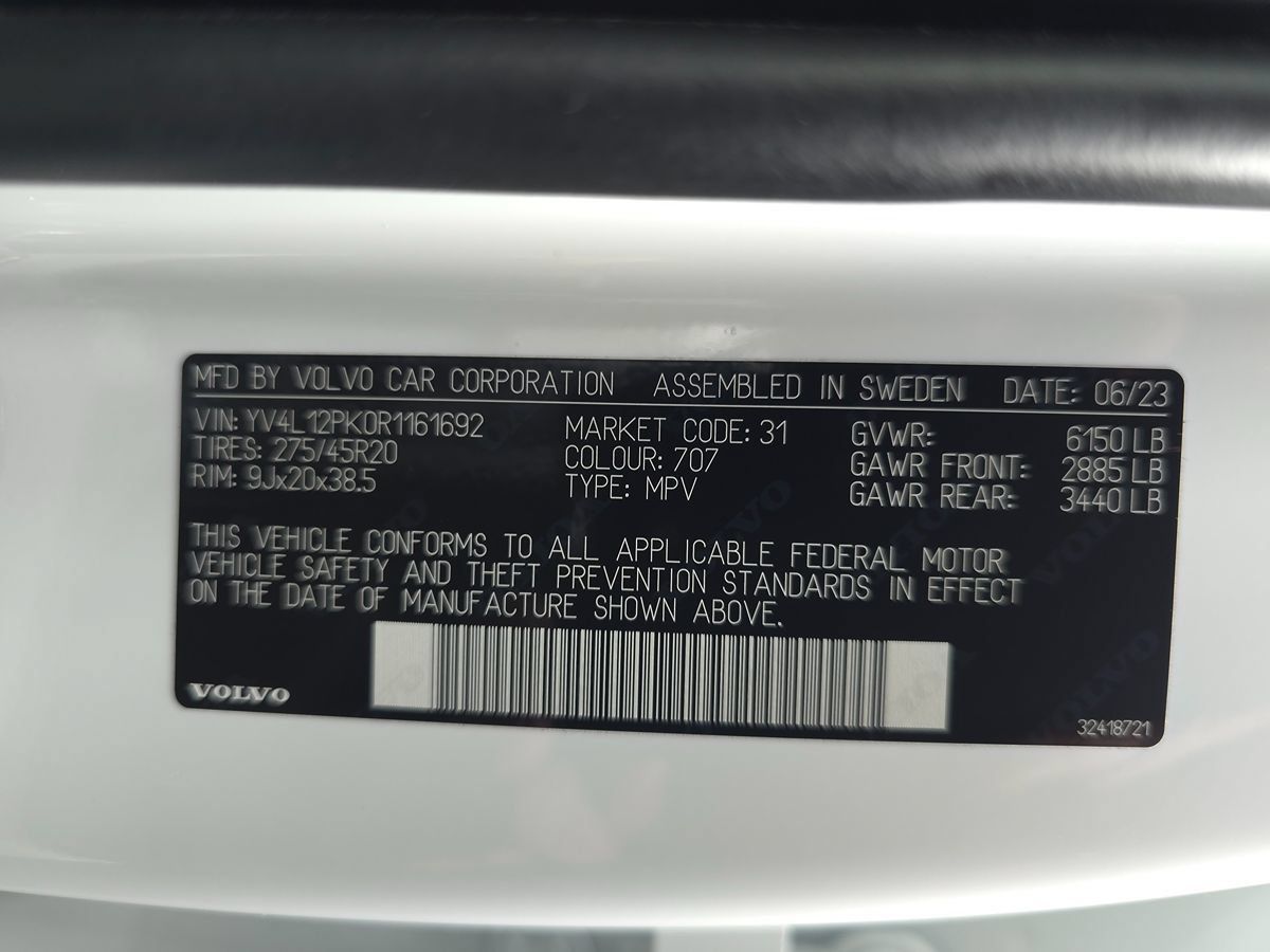 Used 2024 Volvo XC90 B5 Core w/ Climate Package AWD/4WD image 53