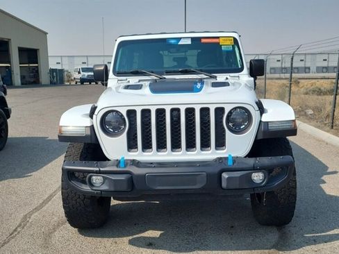 Used 2023 Jeep Wrangler Unlimited Rubicon 4xe w/ Steel Bumper Group AWD/4WD image 3