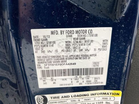 Used 2013 Ford F150 XLT w/ XLT Chrome Pkg image 27