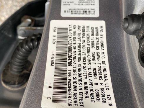 Used 2019 Honda Civic LX image 41