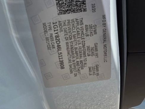 Used 2020 Chevrolet Corvette Stingray Premium Cpe w/ 3LT Preferred Equipment Group image 12