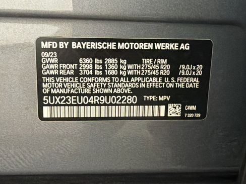 Certified 2024 BMW X5 xDrive40i w/ Premium Package AWD/4WD image 19